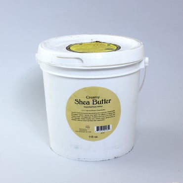 Creamy African Shea Butter: Yellow 1 Gal image 0
