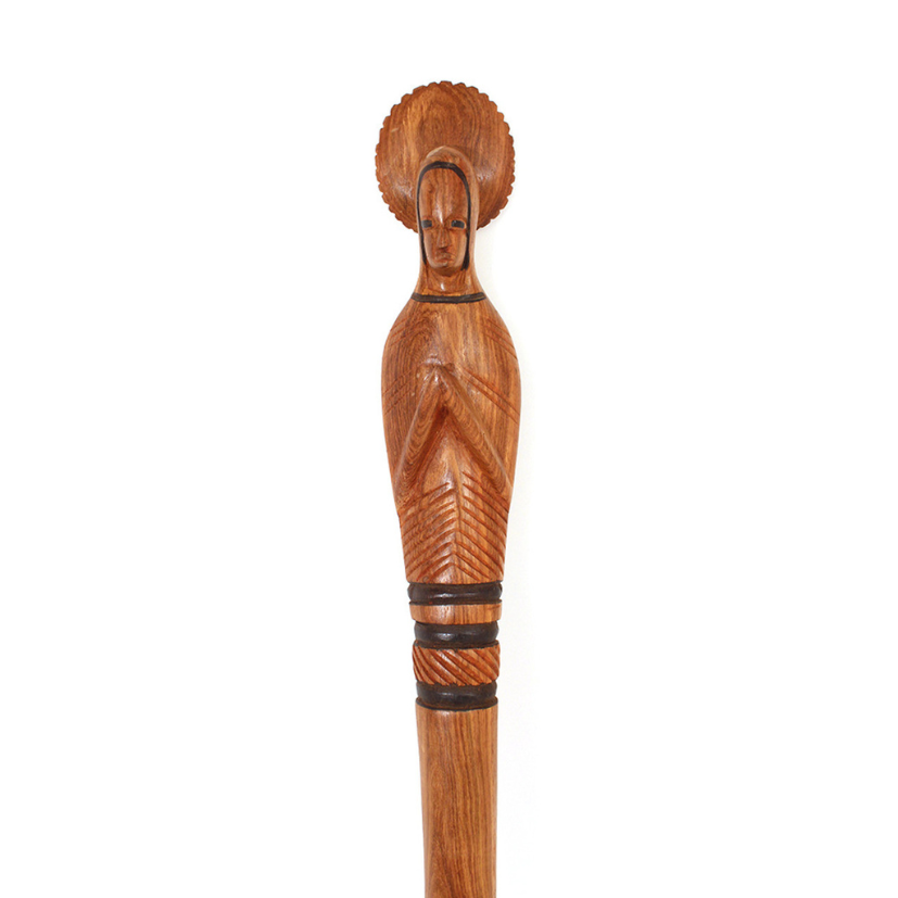 MAHOGANY STAFF (4.0LBS) - RIGHTEOUS WOMAN image