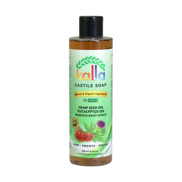 Kalla Castile Soap: Hemp Seed & Eucalyptus image 0
