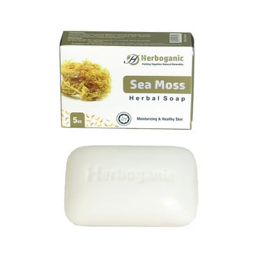 Herboganic:  Herbal Sea Moss Soap 100% Natural image 0
