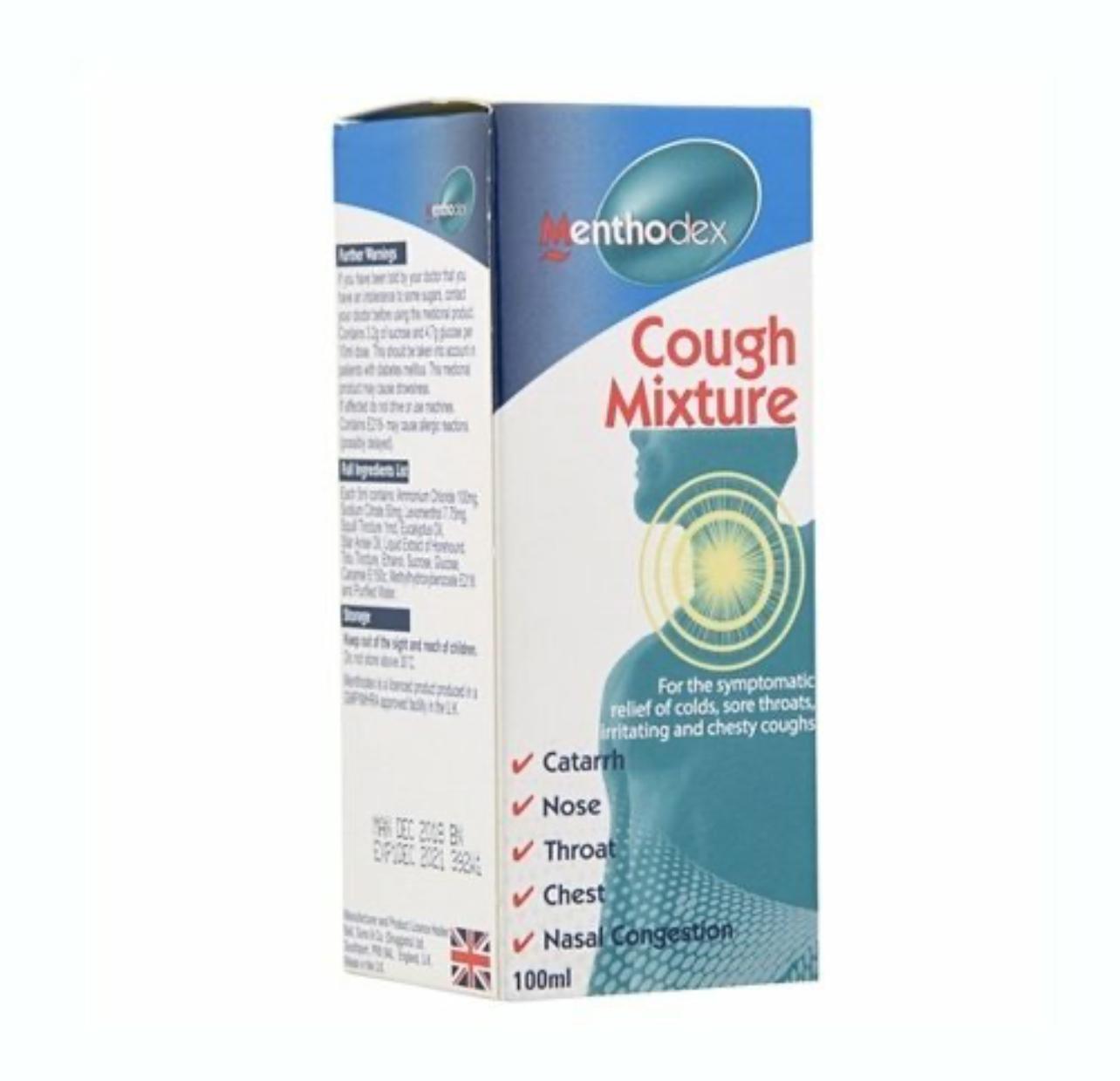MENTHODEX COUGH MIXTURE (0.4LBS) - Big Size (200ml) image
