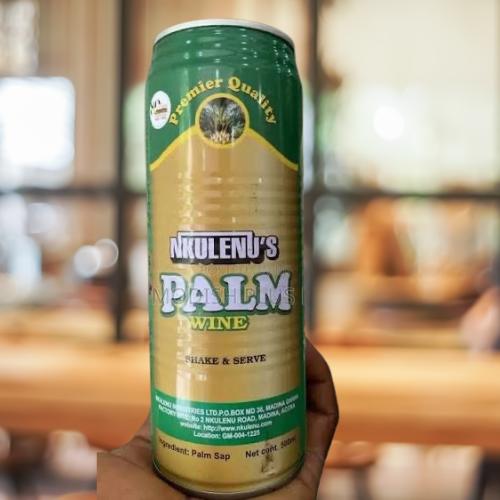 Nkulenu Canned Palm Wine 500ml image 0