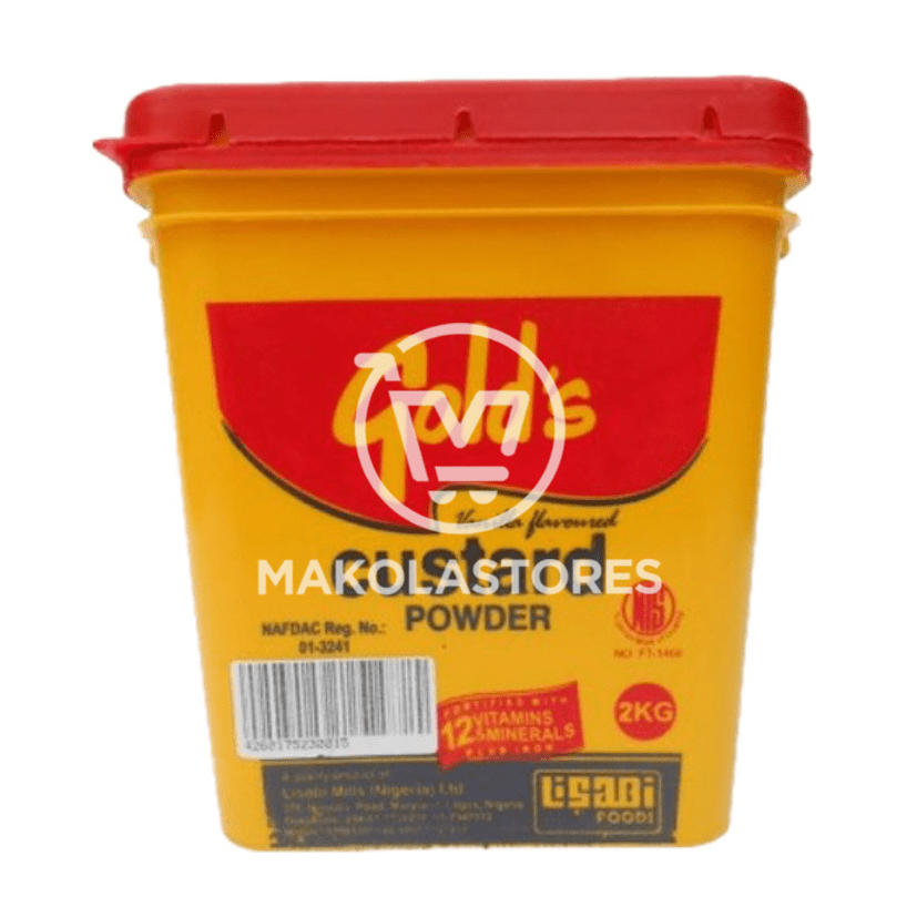 GOLD'S CUSTARD POWDER - 2KG (4.4LBS) image 0