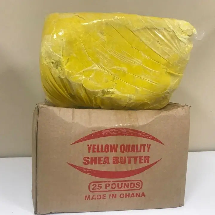 100% Raw African Shea Butter Unrefined Organic Pure Premium - gold, 2 lbs image