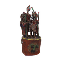 YORUBA CHIEF CORONATION CROWN (10.0LBS) image 0