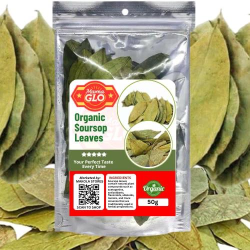 Organic Soursop Leaves 50g - Dried leaf (Hoja De Guanabana) image 0
