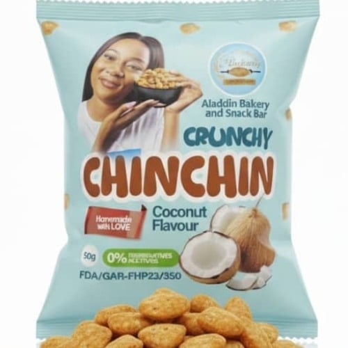 Crispy Chips Milk Flavour – One Strip (10 pieces) 30g each - Coconut image