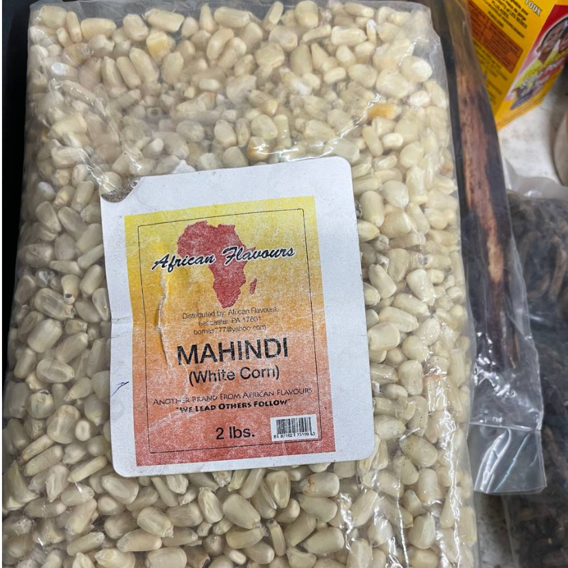MAHINDI - WHITE CORN (2.0LBS) image 0