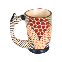 WOODEN ANIMAL CUPS image 0