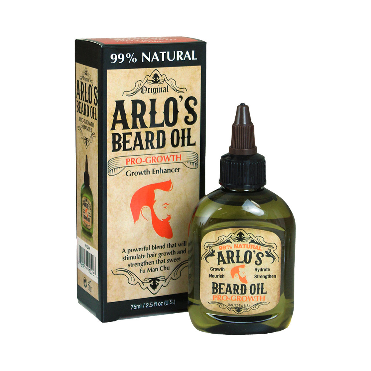 PRO-GROWTH BEARD OIL - 2.5 OZ. (0.22LBS) image 0