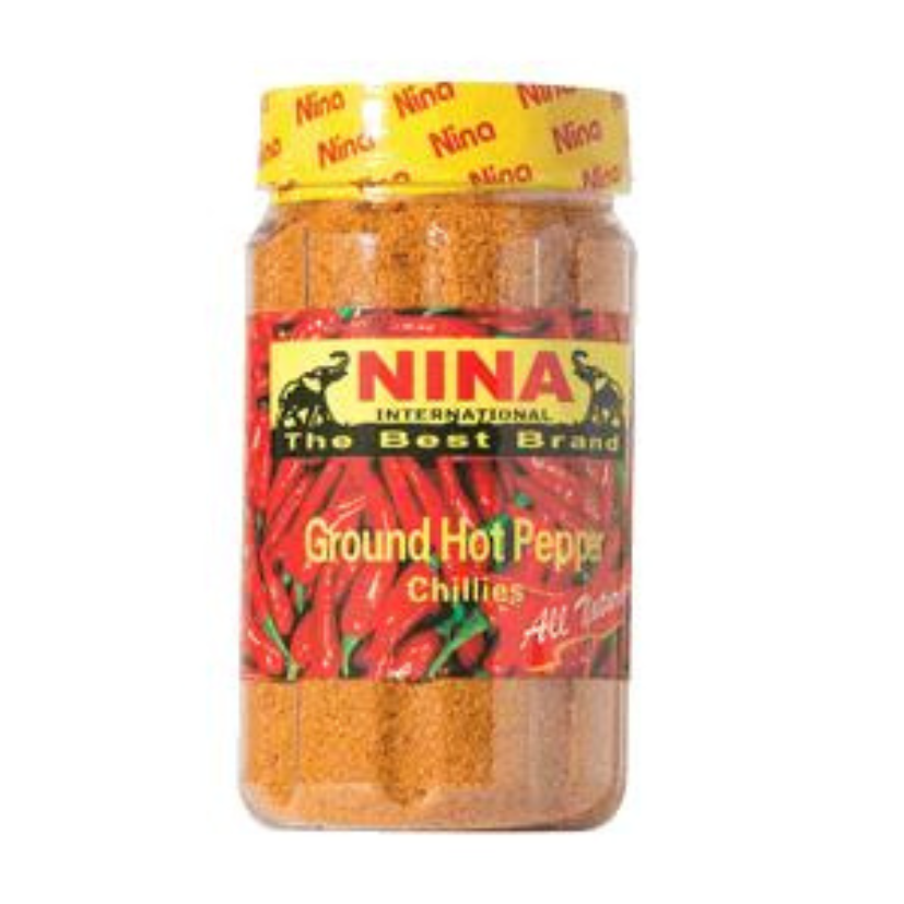NINA - GROUND HOT PEPPER/ CHILI PEPPERS/ 6.5OZ (0.4LBS) image 0