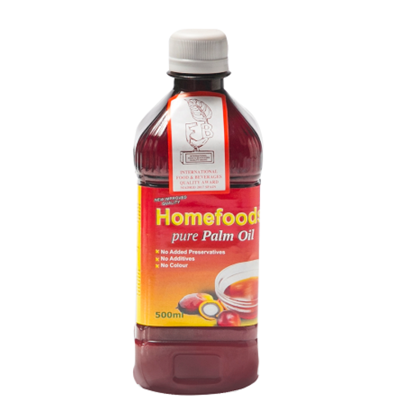 HOMEFOODS - PURE PALM OIL 1L (0.9LBS) image 0