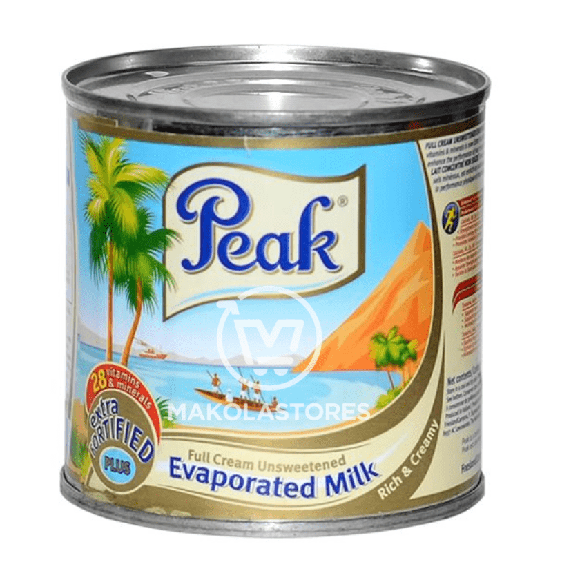 PEAK EVAPORATED MILK - LIQUID FULL CREAM UNSWEETENED - RICH & CREAMY (0.34LBS) image 0